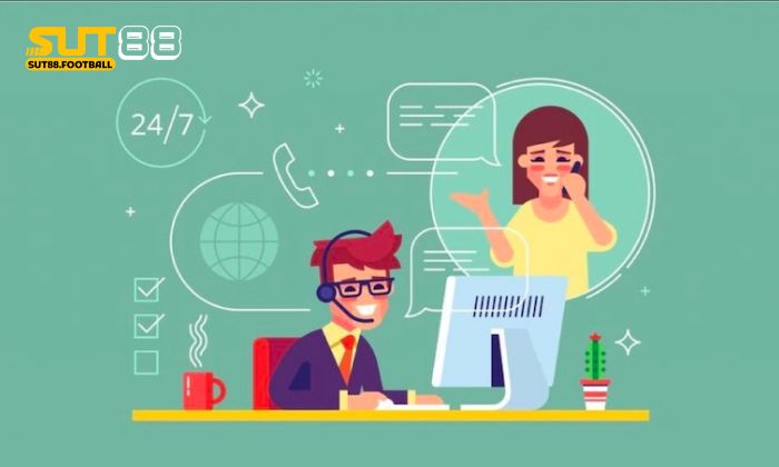 Liên hệ Sut88 để được hỗ trợ nhanh chóng, tận tình